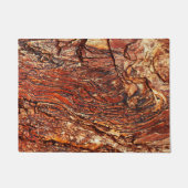 Reddish Brown Rock Texture Deurmat (Voorkant)