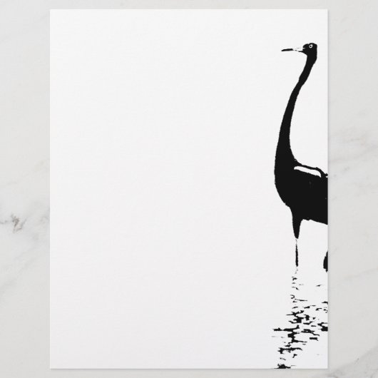 Reddish Egret Letterhead (Voorkant)