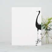 Reddish Egret Letterhead (Staand voorkant)