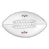 Reddish Magenta decoratief American Football (Voorkant)