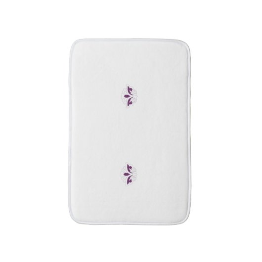 Reddish Magenta decoratief Badmat (Voorkant Verticaal)