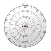 Reddish Magenta decoratief Dartbord (Voorkant)