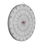 Reddish Magenta decoratief Dartbord (Voorkant Links)
