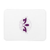 Reddish Magenta decoratief Magneet (Horizontaal)