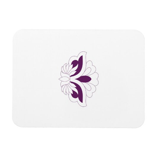 Reddish Magenta decoratief Magneet (Horizontaal)