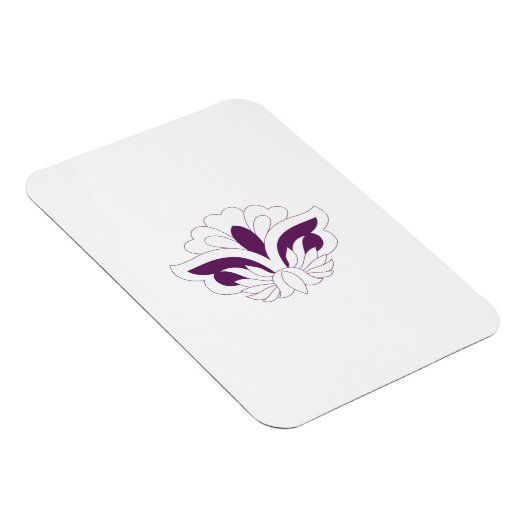 Reddish Magenta decoratief Magneet (Rechterzijde)