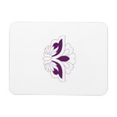 Reddish Magenta decoratief Magneet (Horizontaal)