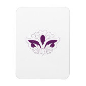 Reddish Magenta decoratief Magneet (Verticaal)