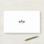 Reddish Magenta decoratief Post-it® Notes (Op bureau)