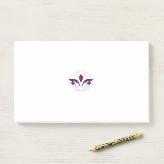Reddish Magenta decoratief Post-it® Notes (Op bureau)