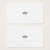 Reddish Magenta decoratief Visitekaartje (Voorkant /achterkant)