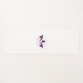 Reddish Magenta decoratief Yogamat (Voorkant (horizontaal))