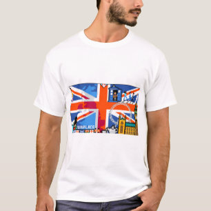 Reddit R place England Flag T-shirt