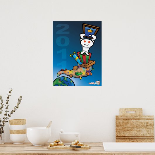 reddit Secret Santa 2011 poster (Keuken)