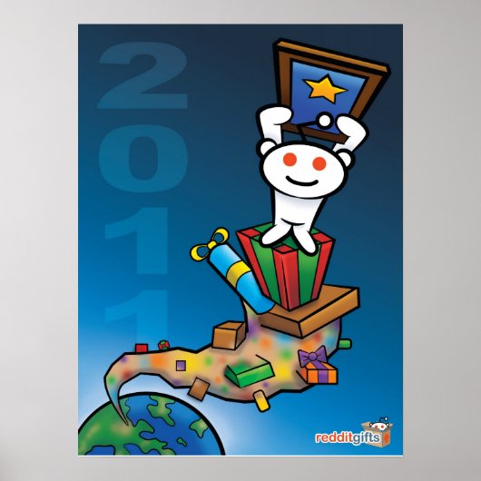 reddit Secret Santa 2011 poster (Voorkant)