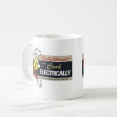 Reddy Kilowatt Coffee Mok (Voorkant links)