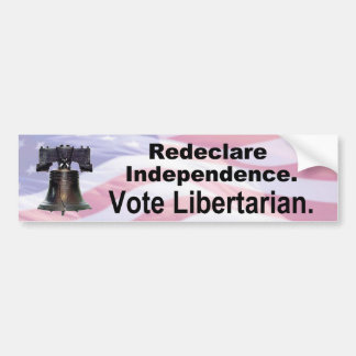 Redecproduceren Onafhankelijkheid Bumpersticker