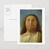 Redeemer (olie op het paneel) briefkaart (Voorkant / Achterkant)