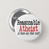 Redelijk atheïst ronde button 5,7 cm (Voorkant /achterkant)