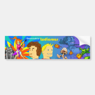 Redelijk ludische Bumpersticker