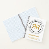 Redemption Ranch Whiskeys Notitieboek 8.5" l x 11" (Binnen)