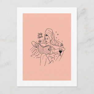 Reden 2 om thuis te blijven - Bubble Baths Briefkaart
