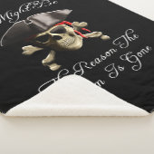 Reden dat het tandvlees een piraatschedel is sherpa deken (3/4)