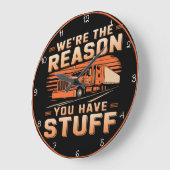 Reden dat je een vrachtwagen hebt grote klok (Hoek)