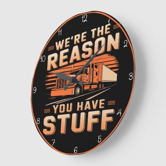 Reden dat je een vrachtwagen hebt grote klok (Hoek)