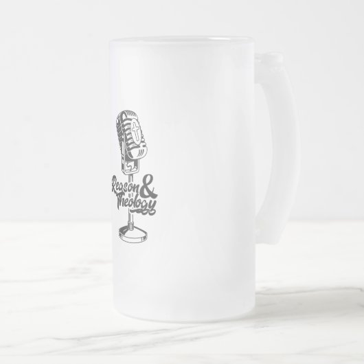 Reden en theologie Mok bier (Voorkant rechts)