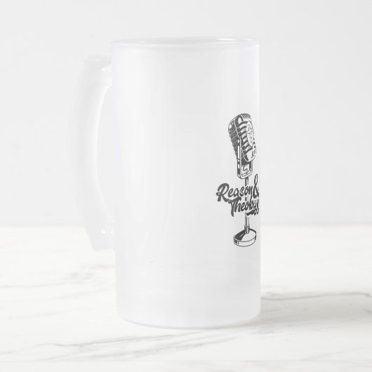 Reden en theologie Mok bier (Voorkant links)