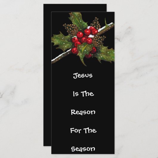 REDEN JESUS VOOR SEASON: Holly: Kunst (Voorkant / Achterkant)