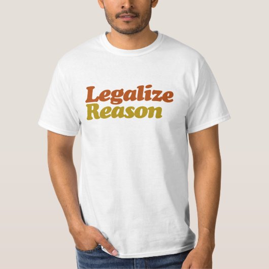 Reden legaliseren t-shirt (Voorkant)