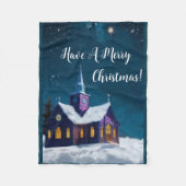 Reden om te aanbidden fleece deken (Voorkant)