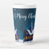 Reden om te aanbidden latte mok (Voorkant)