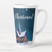 Reden om te aanbidden latte mok (Rechts)