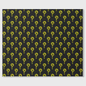 reden van vraagtekens cadeaupapier (Vlak)