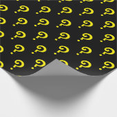 reden van vraagtekens cadeaupapier (Hoek)