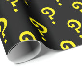 reden van vraagtekens cadeaupapier (Rol Hoek)