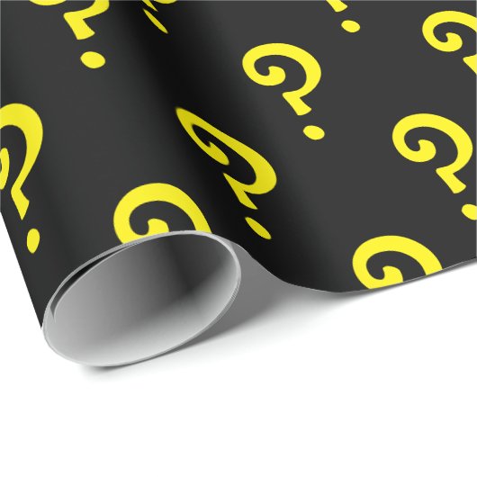 reden van vraagtekens cadeaupapier (Rol Hoek)