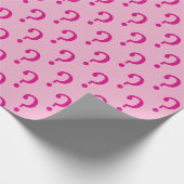 reden van vraagtekens cadeaupapier (Hoek)