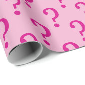 reden van vraagtekens cadeaupapier (Rol Hoek)