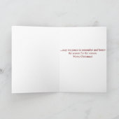 Reden voor het seizoen feestdagen kaart (Binnen)