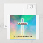 Reden voor het seizoen - Pasen Feestdagenkaart (Voorkant / Achterkant)