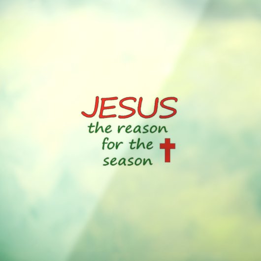 Reden voor JESUS Reden voor verraad Raamsticker (Vel 3)