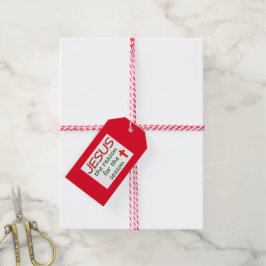 Reden voor kerstfeest Reden voor seizoen Cadeaulabel