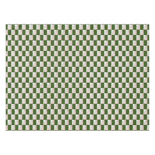 Reden voor Kerstmis Reason Tablecloth Tafelkleed (Voorkant (Horizontaal))