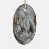 Reden voor kerstversiering keramisch ornament (Rechts)