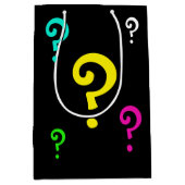 reden vraagtekens medium cadeauzakje (Voorkant)