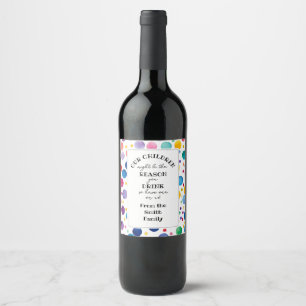Reden waarom je leraar waardering Rainbow drink Wijn Etiket